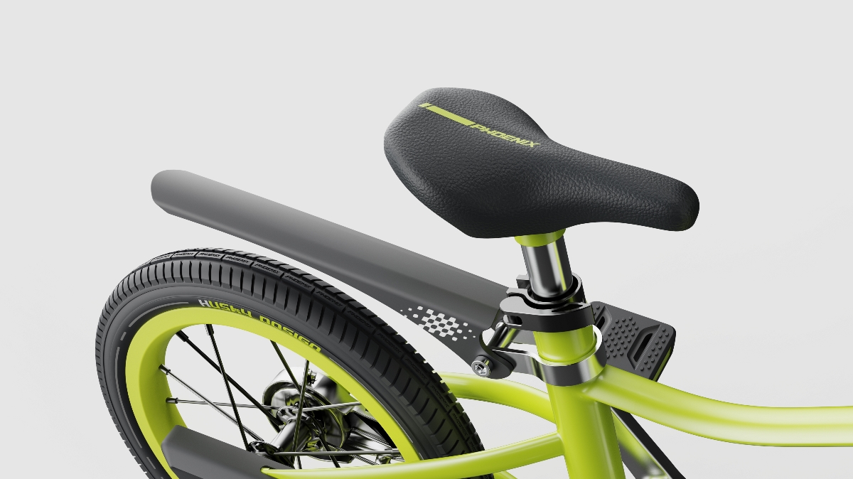 兒童自行車—哈士奇設(shè)計(jì)